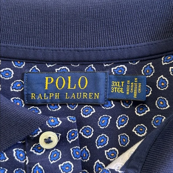 Polo Ralph Lauren short sleeve polo shirt.  3XLT - Picture 5 of 5
